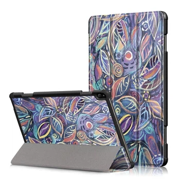 Чохол HardPrinted з малюнком Lenovo Tab P10 TB-X705 BlueLeaves