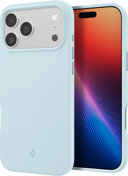 Панель Spigen Silicone Fit MagSafe для Apple iPhone 17 Pro Max Light Blue (8800283314052)
