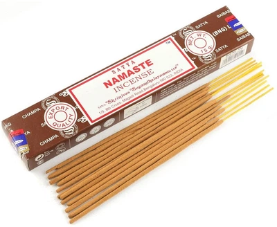 Ароматические палочки Satya Namaste Намасте благовония 15 грамм