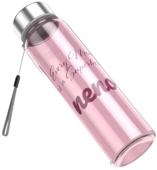 Bidon na wodę Neno różowy 500 ml (5902479675589)