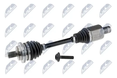 Піввісь MERCEDES S350/S430/S500 4MATIC 02-05 /ATM,ПЕРЕД,ЛЕВ/ NPWME073 NTY (NPWME073)