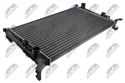 Радіатор охолодження Інтеркулер DACIA DUSTER 1.5DCI 10- (MAN, AC +/-, DIESEL) NTY CCH-RE-006 NTY (CCHRE006)