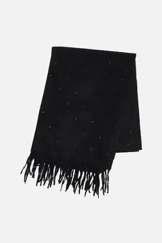 Шарф женский one size цвет черный No Brand ЦБ-00282261