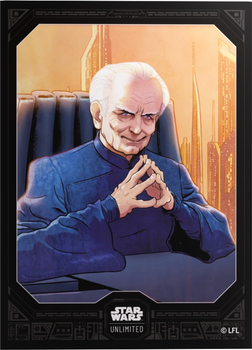 Koszulki na karty Gamegenic Star Wars Unlimited - Chancellor Palpatine (4251715419182)