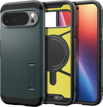 Панель Spigen Tough Armor Mag для Google Pixel 10 Pro XL Abyss Green (8800283307917)