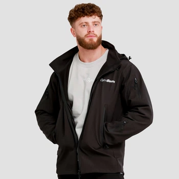 Чоловіча куртка Softshell чорна XL - GymBeam