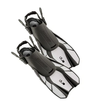 Ласти Ocean Reef OR020105 DUO FINS - S/M, чорно-білі