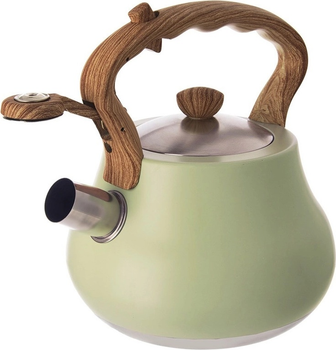 Czajnik Orion Greenish z gwizdkiem stalowy Zielony 3 l (8592381196950)