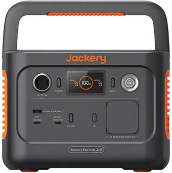 Stacja ładująca Jackery Explorer 240 v2 / 300 W / 256 Wh / LiFePO4 (21-0001-000213)