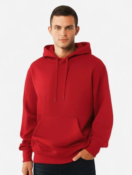 Худі утеплене чоловіче Nikibo Essential 10090101-02 2XL Червоне (5906935331897)