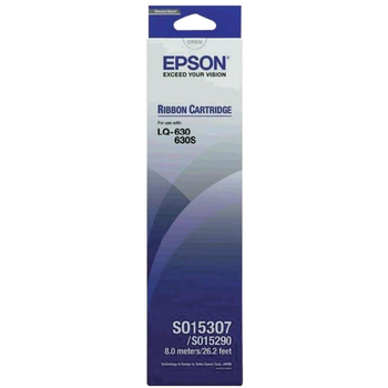 Картридж матричний Epson S015307 для LQ-630 8 м ресурс 5 млн знаків Black (C13S015307)