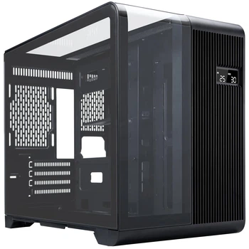 Корпус для ПК з LED-дисплеєм 1stPlayer RT6 без БП Black (RT6-BK)
