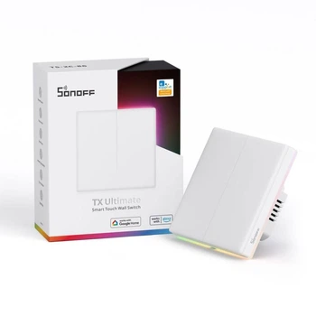 Настенный WiFi выключатель Sonoff TX Ultimate T5 2 gang