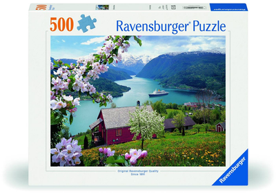 Puzzle Ravensburger Skandynawska idylla 500 elementów 12000208 (4005555002086)