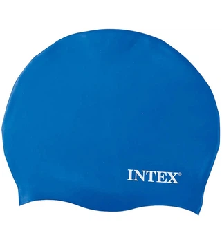 Шапочка для плавания из силикона от 8 лет Intex