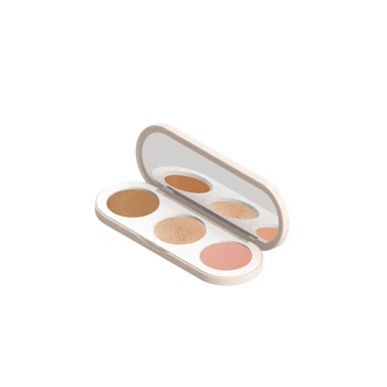 Палетка для обличчя 3 в 1 - Farmasi Peach Bite Palette 13g