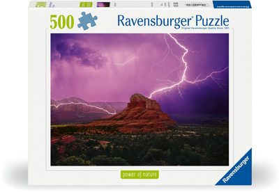Puzzle Ravensburger Power of Nature Różowa burza 500 elementów 12000779 (4005555007791)