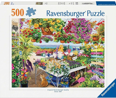 Puzzle Ravensburger Rajski Ogród 500 elementów 12001447 (4005555014478)