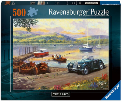 Puzzle Ravensburger Stop at the Lakes 500 elementów 12001569 (4005555015697)