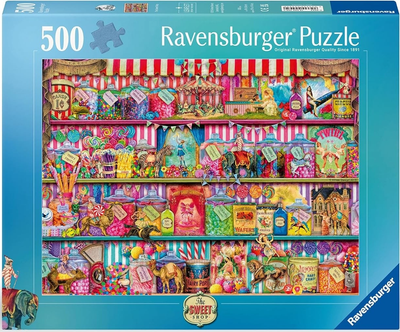 Puzzle Ravensburger Sklep ze słodyczami 500 elementów 12000495 (4005555004950)