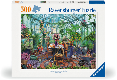Puzzle Ravensburger Poranek w szklarni 500 elementów 12000207 (4005555002079)