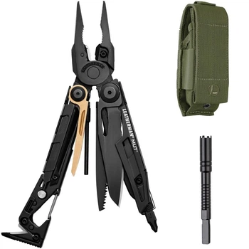 Мультітул Leatherman MUT Black (чохол нейлоновий Molle олива) Sight Adjuster