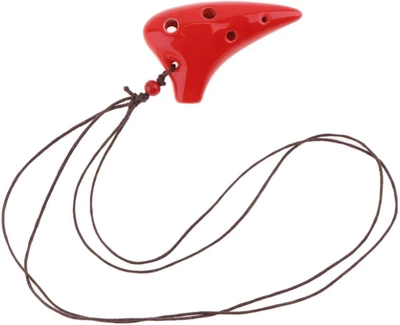 Окарина Alfabeto OC6M-RD Mini Ceramic Ocarina (Red)