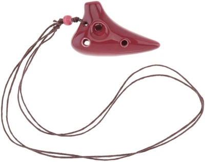 Окарина Alfabeto OC6M-DRD Mini Ceramic Ocarina (Dark Red)