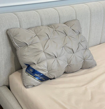 Подушка тесто из из полиефирного волокна Hotel pillow 21535 50х70 см серая 5150818