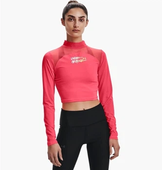 Кофта жіночі Under Armour Heatgear® Pink S Рожевий 1365760-819