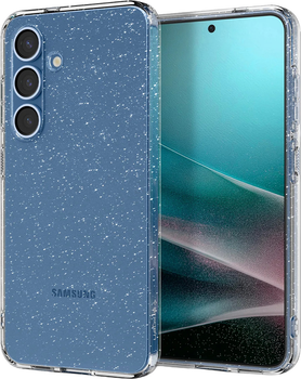 Etui plecki Spigen Liquid Crystal Glitter do Samsung Galaxy S25 Plus Transparent (8809971238076)