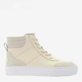Женские кеды кожаные высокие UGG Zilo High 2 W/1170555 39.5 (8.5US) 26 см Молочные (197634844954)