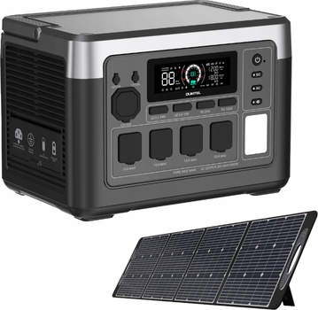Stacja ładująca Oukitel P1000E Plus + solar panel 100W / 1800 W / 1024 Wh / LiFePO4 (8901647324172)