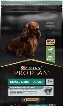 Сухий корм PRO PLAN Small&Mini Adult 1+ Sensitive Digestion для дорослих собак дрібних порід з чутливим травленням, з ягням 7 кг