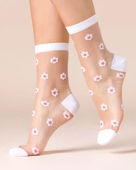Жіночі гладкі шкарпетки gabriella daisy 20 den 35-38