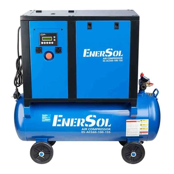 Компрессор Enersol винтовой ES-AC560-100-1SS, 560 л/мин, 3 кВт, 119.0 кг (m485368)
