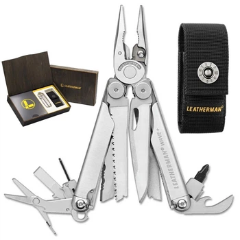 Мультитул Leatherman Wave Plus Silver нейлоновый чехол Molle