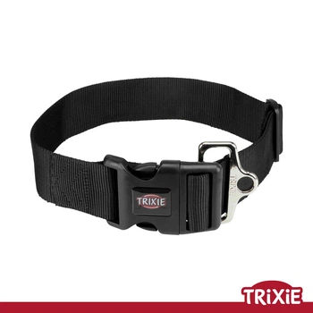 Нашийник для собак Trixie 1999401 "Premium", L-XXL: 55-80см/50мм, чорний (TX-1999401) 4053032025448