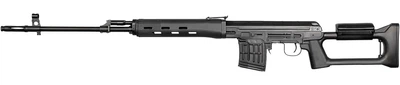 Винтовка страйкбольная LCT SVD-(BLACK) СИД Polymer Black 6 мм