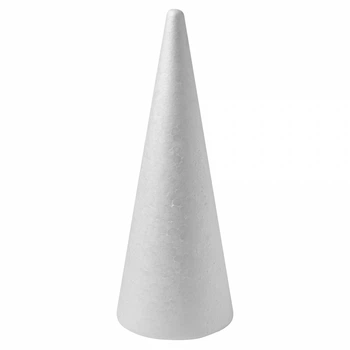 Заготовка из пенопласта, Конус, 2 шт., по 11 см., (743142)