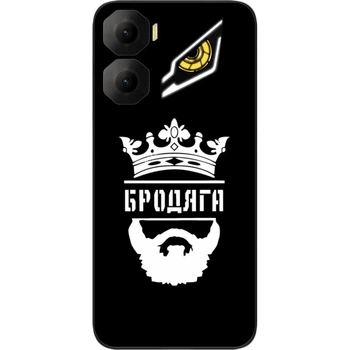 Силиконовый чехол SMTT для ZTE Nubia Neo 3 5G с картинкой Бродяга