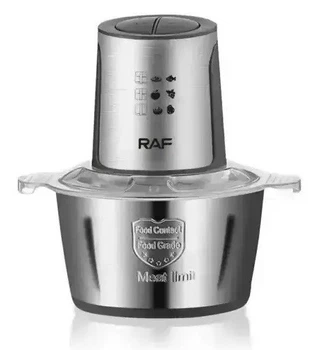 Блендер Raf Food Processor RS-7313 1400W металлическая чаша на 2 л (RS7313BLNR) CLS55