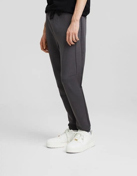 Штани Bershka темно-сірий LSIXN066 S