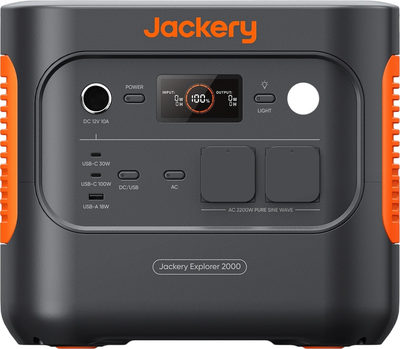 Stacja ładująca Jackery Explorer 2000 v2 / 2200 W / 2042 Wh / LiFePO4 (21-0001-000267)