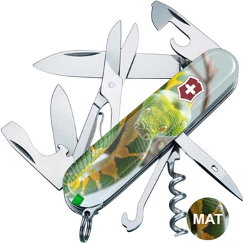 Нож Victorinox Swiss Army Climber Zodiac Зеленая змея (1.3703.7_Z4270pk)