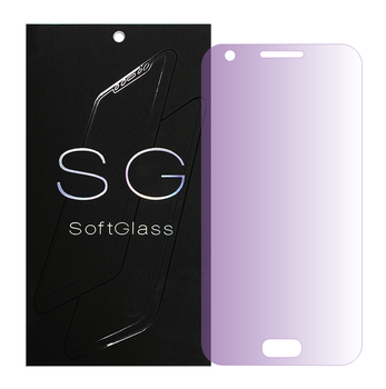 Бронепленка для Samsung J1 SM-J100H на экран износоустойчивая полиуретановая SoftGlass
