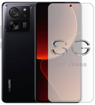 Бронеплівка Xiaomi 13T Pro на Екран поліуретанова SoftGlass