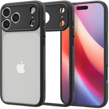 Etui Spigen Ultra Hybrid do Apple iPhone 17 Pro Black (8800283314755)