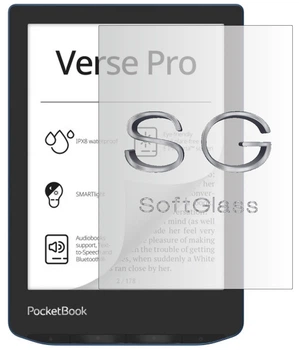 Бронепленка для PocketBook 634 Verse Pro на экран износоустойчивая полиуретановая SoftGlass