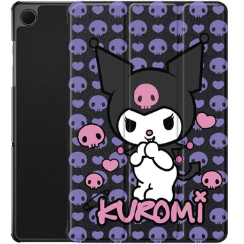 Чохол Samsung Galaxy Tab A11 8.7" Kuromi Purple Skull (68420)